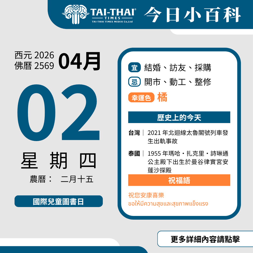 2026年4月2日 星期四